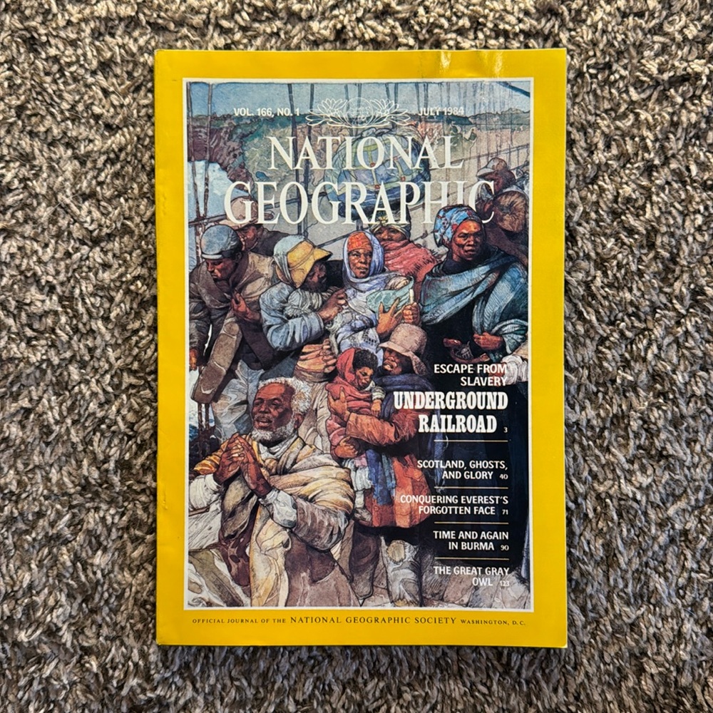 National Geographic Magazine July 1984